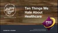 Ten Things We Hate About Health Care – And How to Fix Them icon