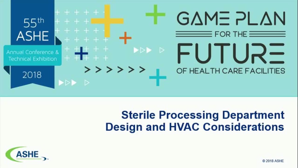 Sterile Processing Department Design and HVAC Considerations