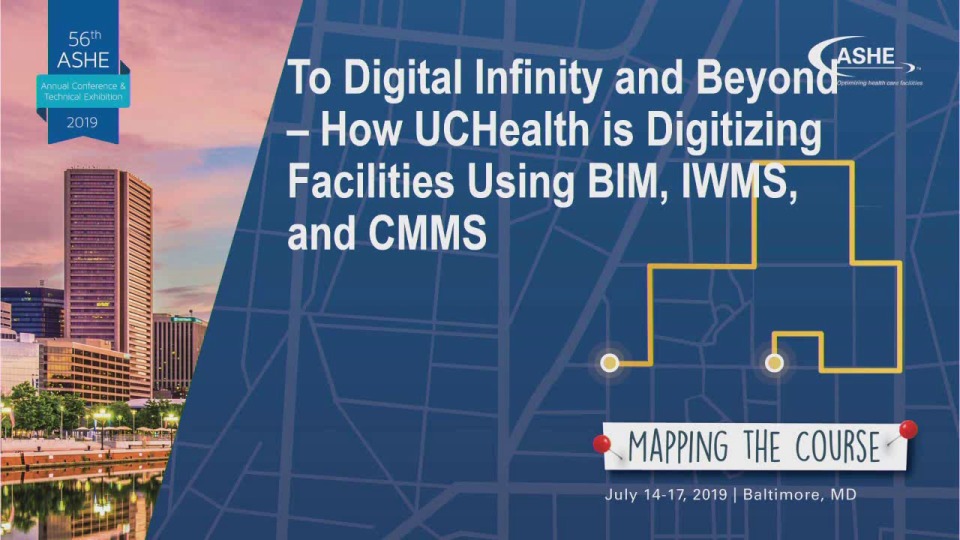 To Digital Infinity and Beyond – How UCHealth Is Digitizing Facilities Using BIM, IWMS, and CMMS icon