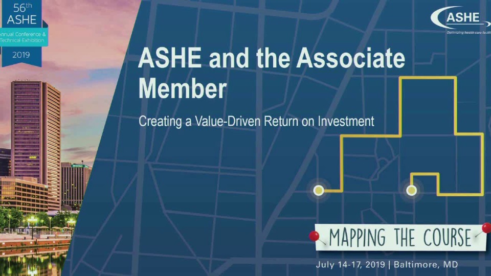 ASHE and the Associate Member: Creating a Value-Driven Return on Investment icon