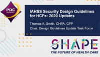Security Design Guidelines for HCFs: 2020 Updates icon