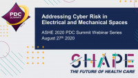 Addressing Cyber Risk in Electrical and Mechanical Spaces icon
