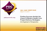 AIA/AAH Deep Dive: Finding Success Amidst the Chaos of Modern Health Care Project Delivery Strategies: An Engineer's Perspective icon
