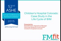 Children's Hospital Colorado Case Study in the Life Cycle of BIM icon
