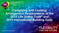 Complying with Locking Arrangement Requirements of the 2012 Life Safety Code® and 2015 International Building Code icon