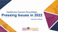 Healthcare Owners Roundtable: Pressing Issues in 2022 icon