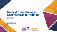 Demystifying Strategic Decarbonization Planning icon