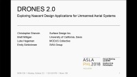 Drones 2.0: Exploring Nascent Design Applications for Unmanned Aerial Systems - 1.5 PDH (LA CES/non-HSW)