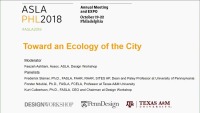 Toward an Ecology of the City - 1.5 PDH (LA CES/HSW)