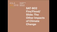 Fire/Flood/Slide: The Other Impacts of Climate Change - 1.5 PDH (LA CES/HSW)