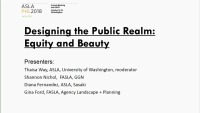Designing the Public Realm: Equity and Beauty - 1.5 PDH (LA CES/HSW)