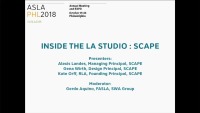 Inside the LA Studio with SCAPE - 1.5 PDH (LA CES/HSW)