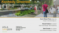 Kennedy Greened: A Streetscape Planned, Designed, and Now Built! - 1.5 PDH (LA CES/HSW)