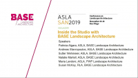 Inside the LA Studio with BASE Landscape Architecture - 1.25 PDH (LA CES/non-HSW)