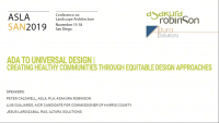ADA to Universal Design: Creating Healthy Communities Through Equitable Design Approaches - 1.0 PDH (LA CES/HSW)