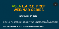 Virtual LARE Prep Workshop: Section 2 – Inventory & Analysis