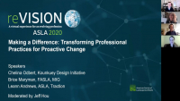 Making a Difference: Transforming Professional Practices for Proactive Change - 1.0 PDH (LA CES/HSW)