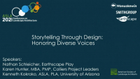 Storytelling Through Design: Honoring Diverse Voices - 1.25 PDH (LA CES/non-HSW)