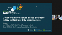 Collaboration on Nature-based Solutions is Key to Resilient City Infrastructure - 1.0 PDH (LA CES/non-HSW)