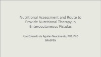 Nutritional Therapy of Enterocutaneous Fistulas icon
