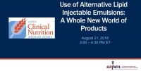 Use of Alternative Lipid Injectable Emulsions: A Whole New World of Products icon