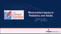 Micronutrient Issues in Pediatrics and Adults icon
