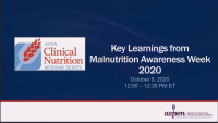 Key Learnings from Malnutrition Awareness Week 2020 icon