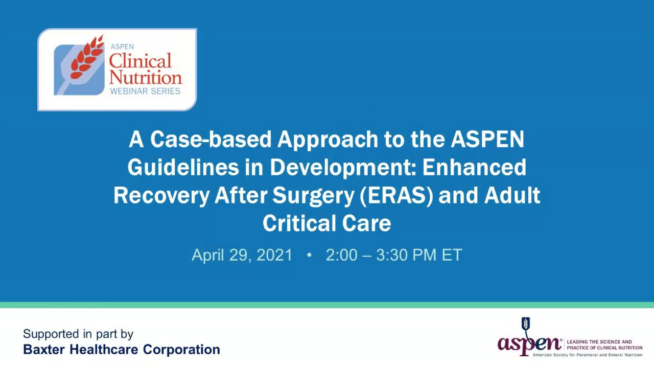 A Casebased Approach to the ASPEN Guidelines in Development Enhanced