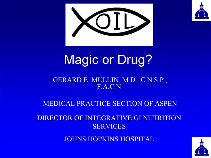 Fish Oil Magic or Drug