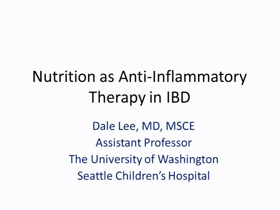 Nutritional Management In IBD - American Society For Parenteral And ...