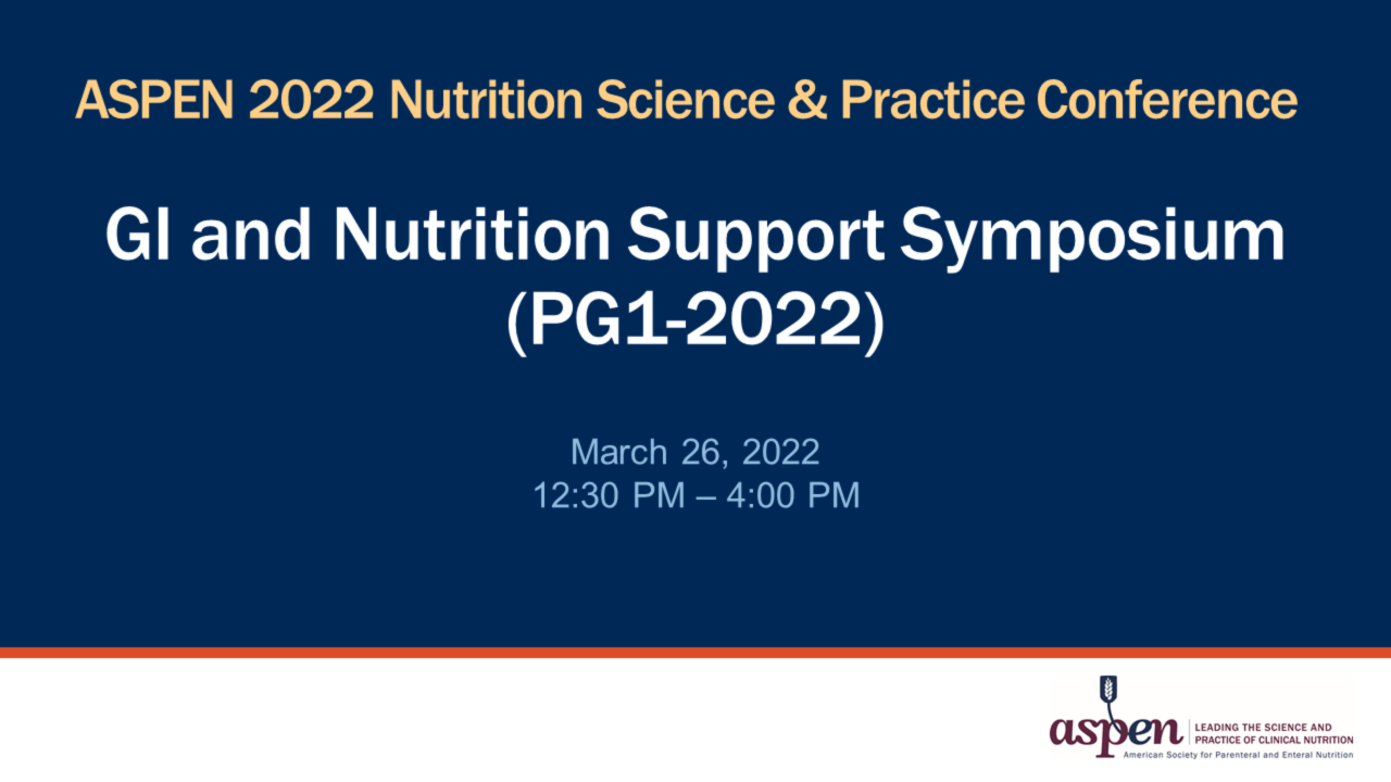 GI and Nutrition Support Symposium (PG1-2022) icon