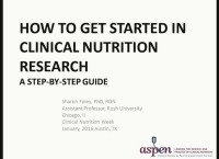 How to Get Started in Clinical Nutrition Research