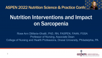 Sarcopenic Obesity and Frailty: What Impact Can We Have? (M44) icon