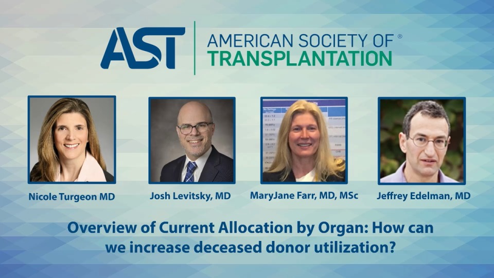 Overview of Current Allocation by Organ - How Can We Increase Deceased Donor Utilization? icon