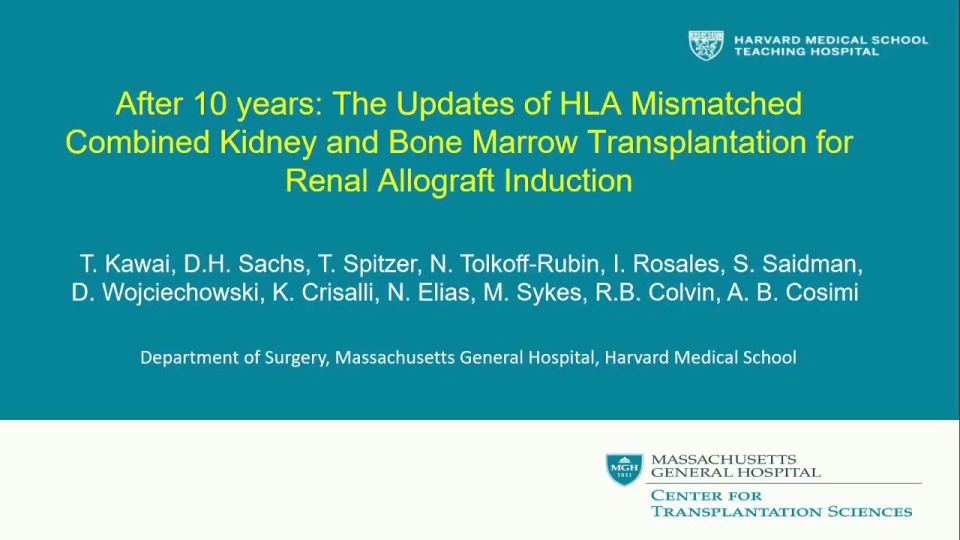 After 10 Years: The Results Of HLA Mismatched Combined Kidney And Bone ...