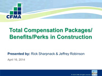 Total Compensation/Benefits/Perk Packages in the Construction Industry icon