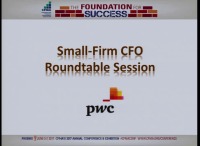 Small-Firm CFO Roundtable Discussions icon
