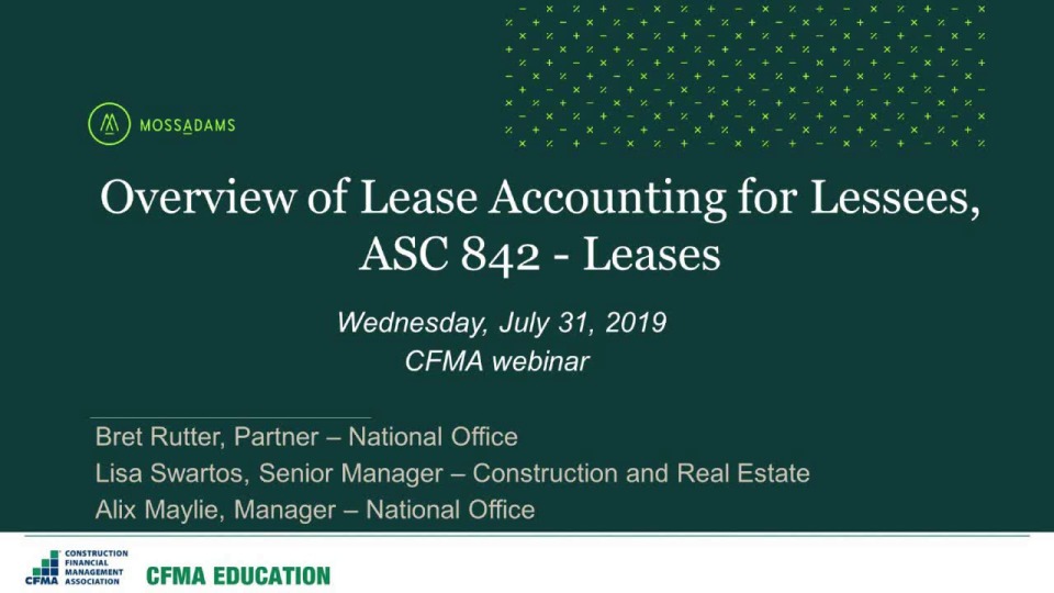 New Lease Accounting from a Lessee’s Perspective – Find out What You Need to Know icon
