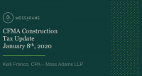 2020 Construction Tax Update icon