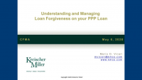 Understanding and Managing PPP Loan Forgiveness    icon