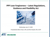  PPP Loan Forgiveness – Latest Regulations, Guidance and Flexibility Act icon