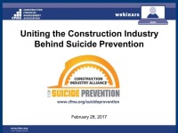 Uniting the Construction Industry Behind Suicide Prevention