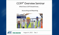 2021 CCIFP Overview Seminar - Day 1