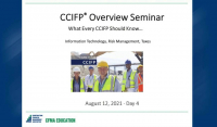 2021 CCIFP Overview Seminar - Day 4