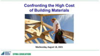 Confronting the High Cost of Building Materials icon