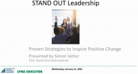 Stand Out Leadership icon