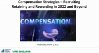 Compensation Strategies: Recruiting, Retaining and Rewarding in 2022 icon