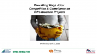 Prevailing Wage Jobs: Competition & Compliance on Infrastructure Projects icon