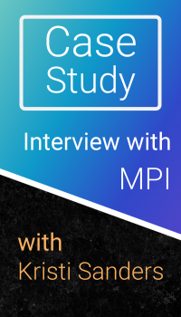 Case Study: Interview with Kristi Sanders of MPI icon