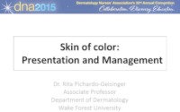Skin of Color: Presentation and Management icon